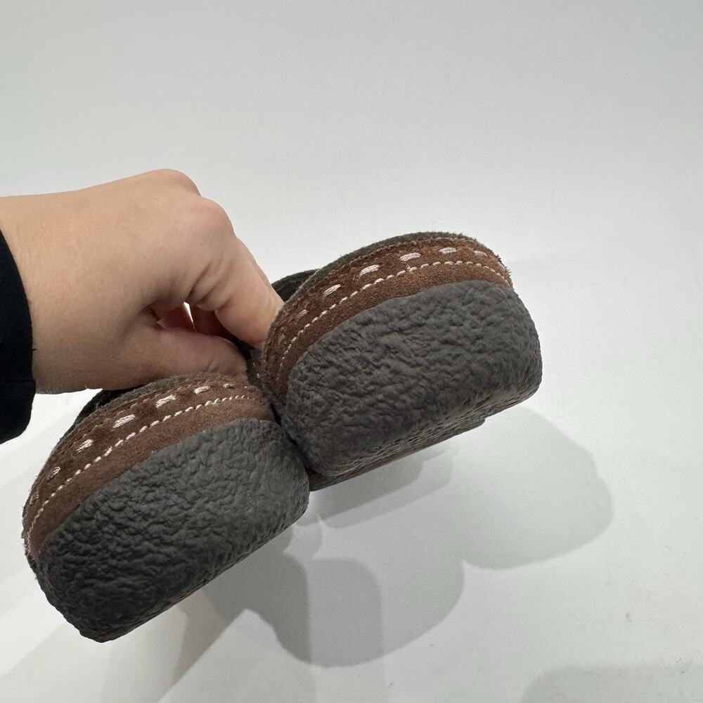 Keen Women's Suede Comfort Slip on Mules Sz 39 EU 8.5 US Brown Leather Shoes - Picture 4 of 6
